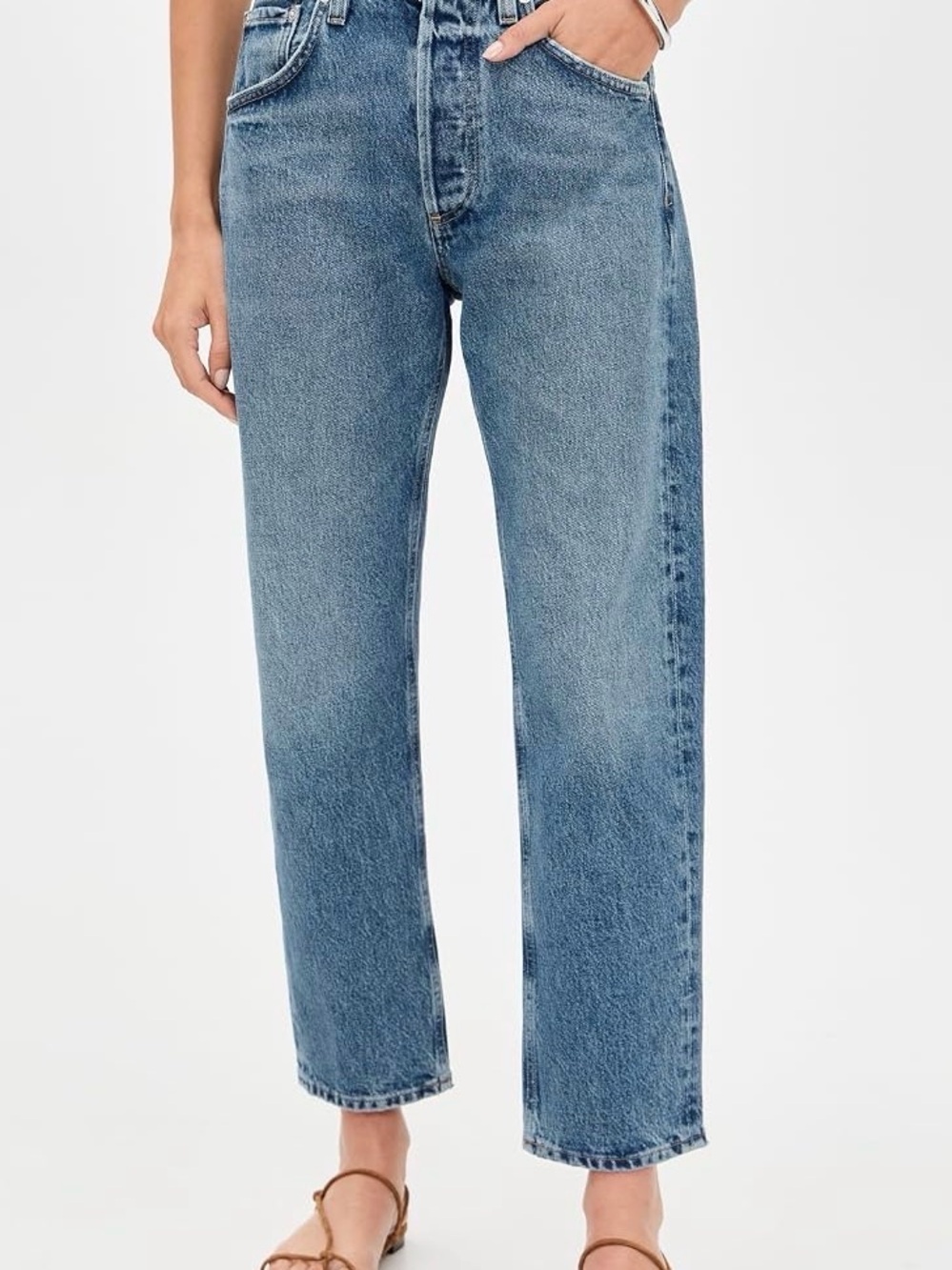 Citizens of Humanity Winslow Cropped Boyfriend Jeans size-25